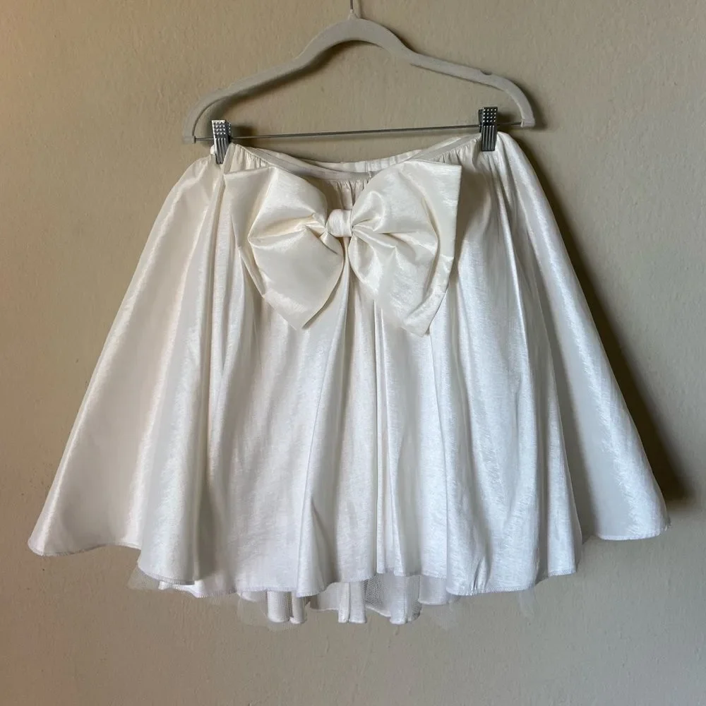 For Love & Lemons Clara Mini White Dress Size XS - Picture 7 of 10